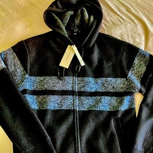 7 Diamonds Zip Up Sweater Hoodie